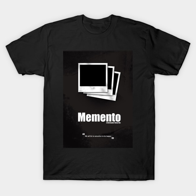 Memento - Minimal Movie Movie Cult Alternative T-Shirt by HDMI2K